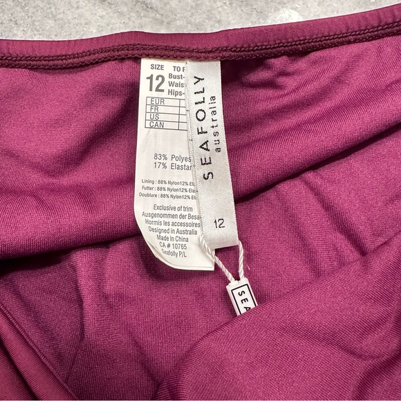 NWT 2 swimsuit bikini bottoms Seafolly and Maaji - Picture 6 of 8